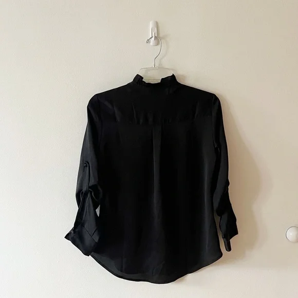 Express slim black blouse - Picture 5 of 5